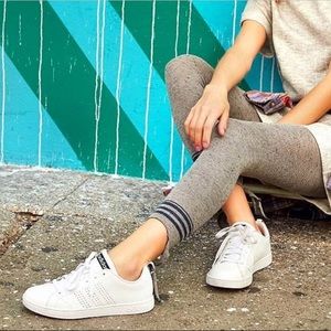 Adidas advantage white cloudfoam